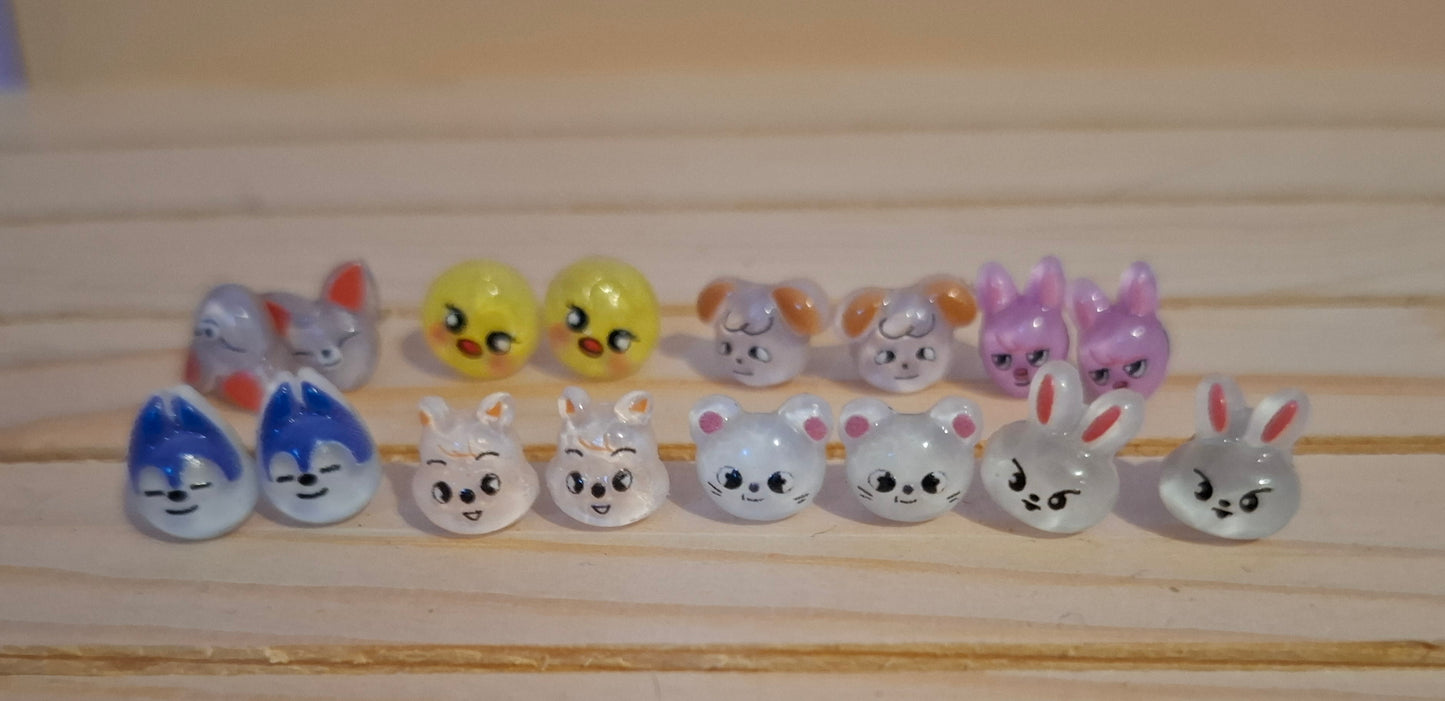 Boucles d'oreilles SKZOO au choix – Solo ou Paire ✨