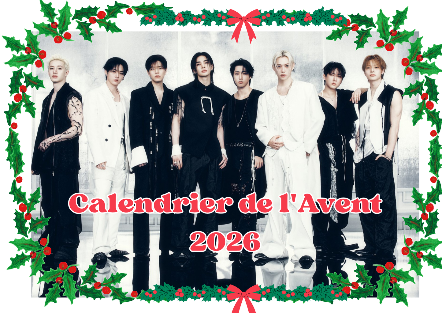 Calendrier de l'Avent Stray Kids 100% Fait Main 🎄