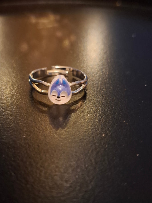 WOLFCHAN Bague fine