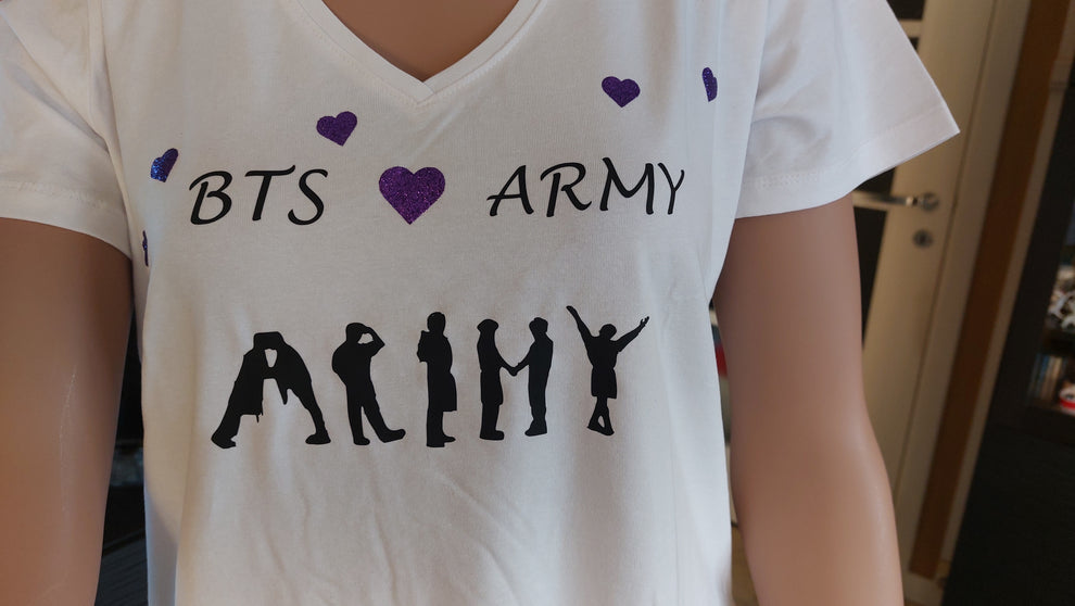 BTS💜ARMY /T-Shirt BTS et Army